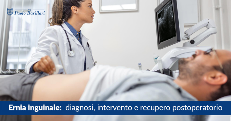 Ernia inguinale, diagnosi, intervento e recupero postoperatorio - Il Blog del Prof. Paolo Barillari